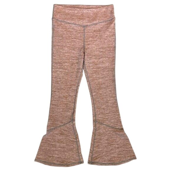 Free People Movement Good Karma Flare Crop Leggings Rare Copper Color Size M - Picture 2 of 12